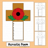 Remembrance Day Acrostic Poem Canada Writing Activities Po