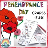 Remembrance Day Activities Australia - Years 5 - 6