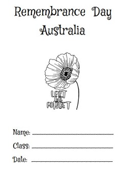 Preview of Remembrance Day Australia