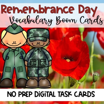 Preview of Remembrance Day Boom Cards
