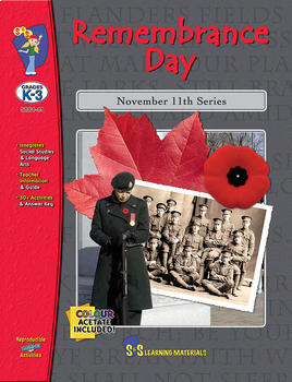 Preview of Remembrance Day Bundle of 50+ Activities Grades 1-3