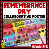Remembrance Day Canada Collaborative Poster | Elementary A