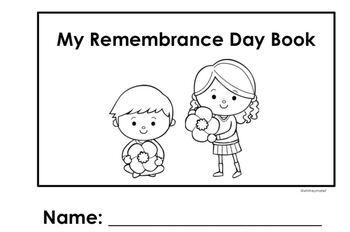 Preview of Remembrance Day Emergent Reader