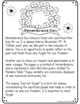 Lest We Forget - Teaching with Picture Books