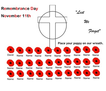 Preview of Remembrance Day Morning Activities for All Grades