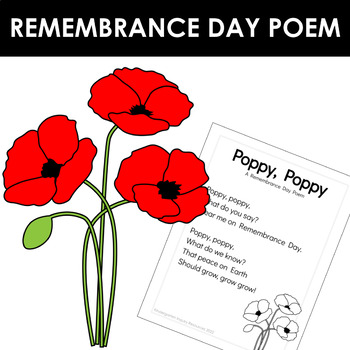 Preview of Remembrance Day Poem | Canada | Anzac Day Poem | Memorial Day Poem