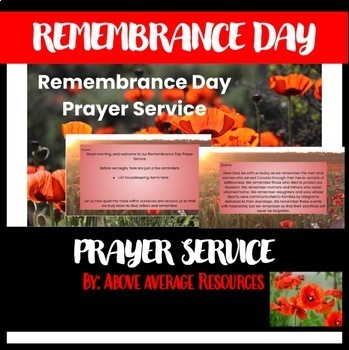 Preview of Remembrance Day Prayer Service