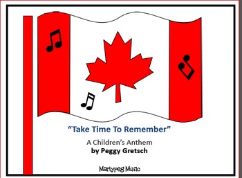 Preview of Remembrance Day Song/Canada/ Take Time To Remember
