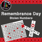 Remembrance Day Stolen Missing Numbers