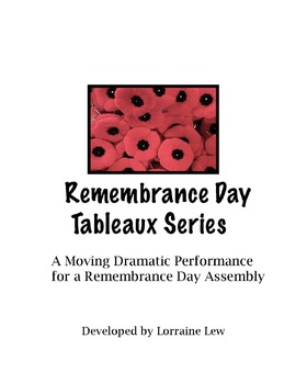 Preview of Remembrance Day - Veterans Day Tableaux for Assembly Script