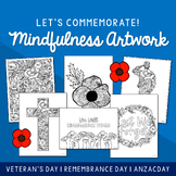 Remembrance Day, Veteran's Day, ANZAC Day Coloring Pages |