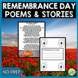 Remembrance Day - Veteran's Day - Poems - Middle Years ELA