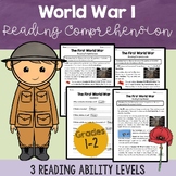 Remembrance Day / Veterans Day Reading Comprehension