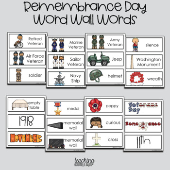 words that describe remembrance day