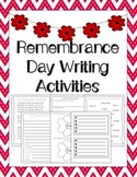 Remembrance Day Writing Activities