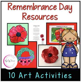 Preview of Remembrance Day in Australia Art and Resource Pack