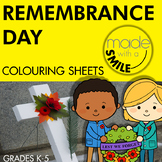 Remembrance Day in Canada Colouring Sheets