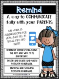 Parent Letter for Remind App