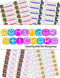 Reminder Stickers