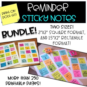 reminder sticky notes