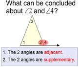 Remote Interior Angles Theorem Intro & 2 Assignments for P