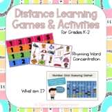 Remote Learning Games & Activities