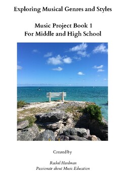 Preview of Musical Genres and Styles Mini-projects Book 1 for middle and high school