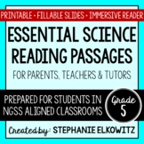 Grade 5 Science NGSS Reading Passages | Printable & Digital
