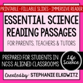 NGSS Middle School Life Science Biology Reading Passages |