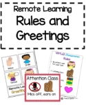 Remote Learning Rules and Greetings
