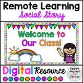 Remote Learning Social Story | For Google Slides™ | Distan