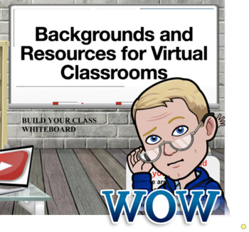 Preview of Remote Learning Virtual Class Design Resource