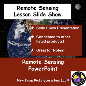 Preview of Remote Sensing Lesson Slide Show Presentation FREE **Editable**