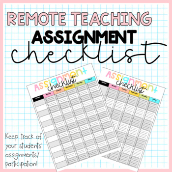 online teaching assignments
