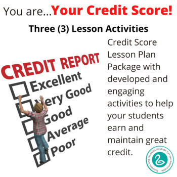 Preview of Financial Literacy | Credit Score Activities | Personal Finance | Digital