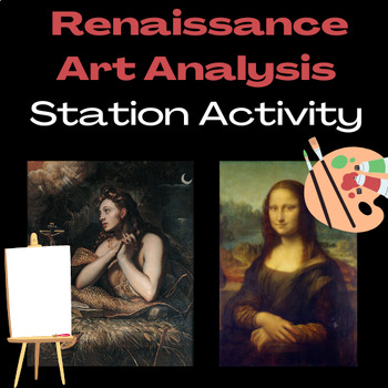 Preview of Renaissance Art Analysis Station Activity