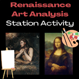 Renaissance Art Analysis Station Activity