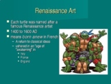 Renaissance Art Presentation and Quiz (Google)