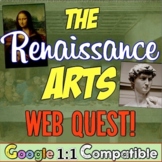 Renaissance Art Web Quest | Explore Florence, Da Vinci, an