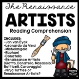 Renaissance Artists Informational Reading Comprehension Bu