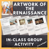 Renaissance Artwork Analysis Group Activity or Stations - 