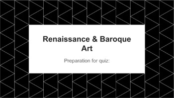 Preview of Renaissance & Baroque Art