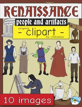 Preview of Renaissance Clip Art: People and Artifacts