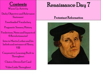 Renaissance Day 7 - The Protestant Reformation by Bonafide History Lessons