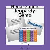 Renaissance Era Jeopardy nd Trahsketball Game