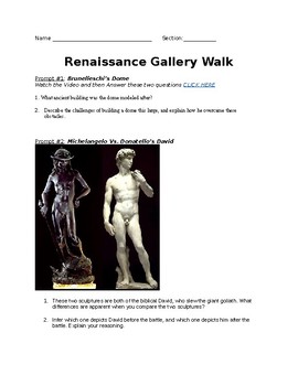 Preview of Renaissance Gallery Walk