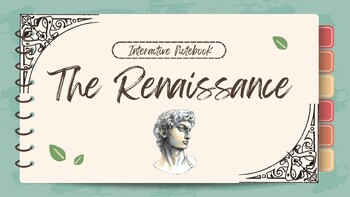 Preview of Renaissance Interactive Notebook