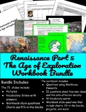 Renaissance Part 5 - The Age of Exploration - Workbook Bundle