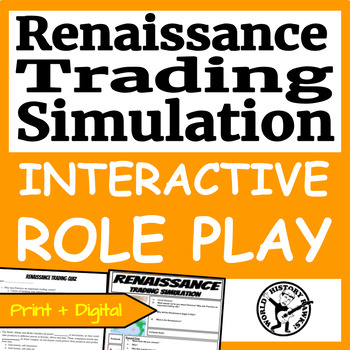 Preview of Renaissance Period Trading Simulation Activity - Medici