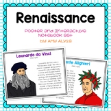 Renaissance Poster and Interactive Notebook INB Set